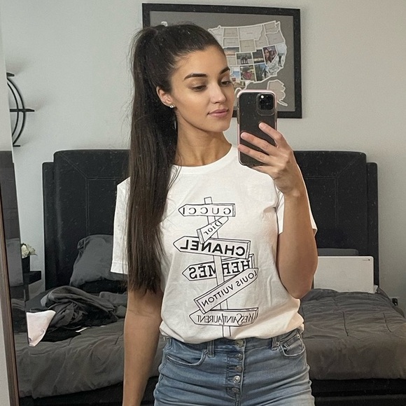 Fashion Designer Street Sign TShirt by AlwaysStylish Mama - Size Small - Picture 7 of 7